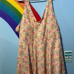 3X like new Old Navy plus swim dress-one piece tie back